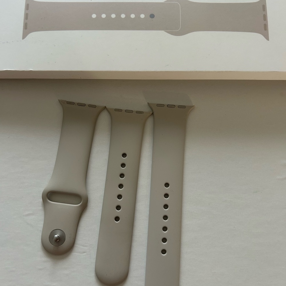 Apple Watch belt  in grey-beige